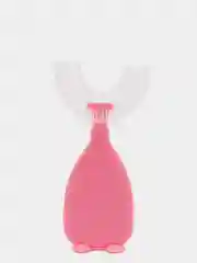 Розовый детская зубная щетка