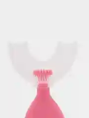 Розовый детская зубная щетка