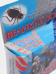 Гель шприц "Великий Воин" от тараканов и муравьёв 45 г