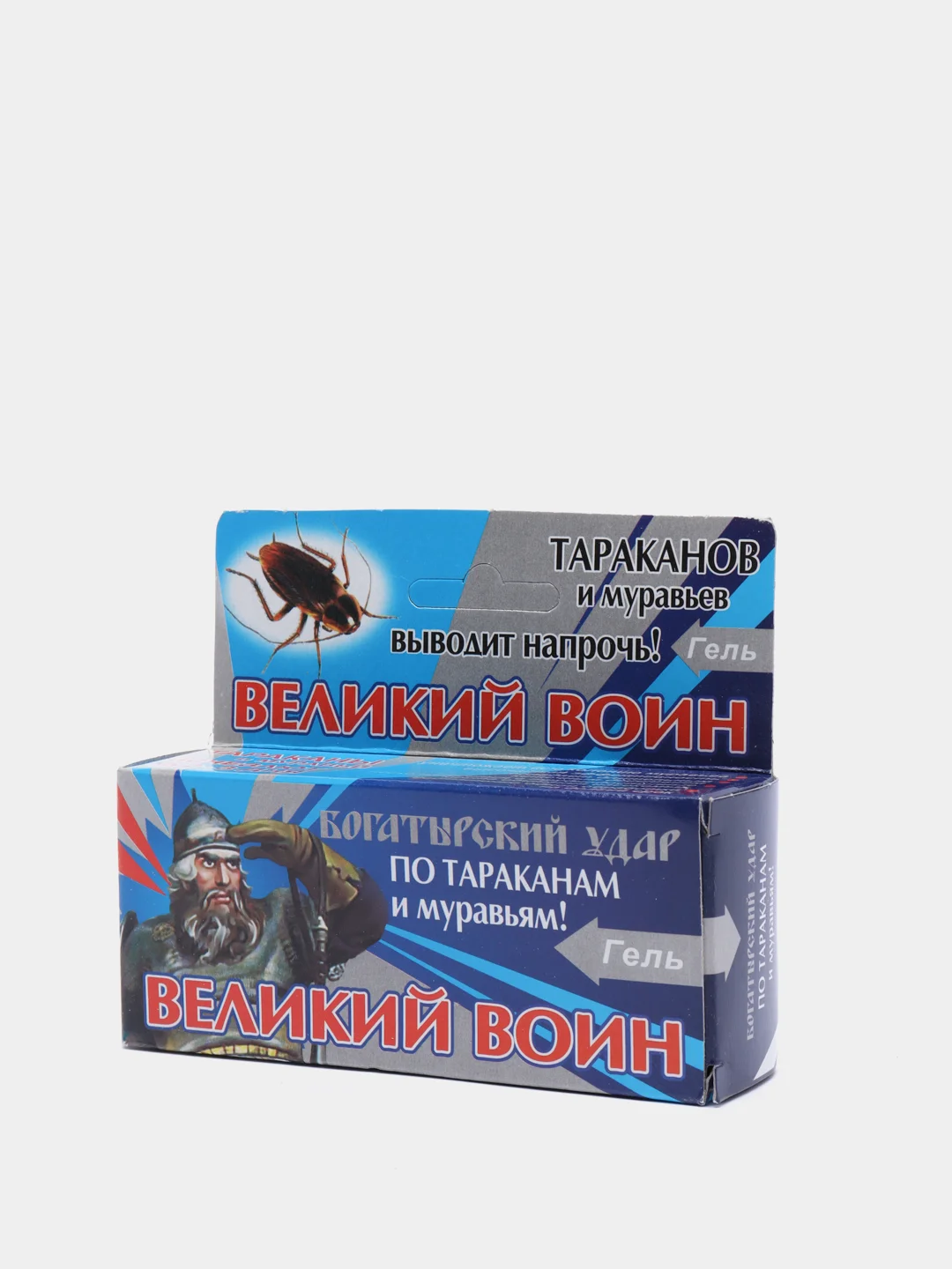 Гель шприц "Великий Воин" от тараканов и муравьёв 45 г