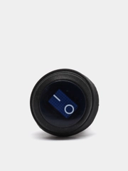 12 вольт Переключатель синий с подсветкой и фиксацией SB040-12V IP65