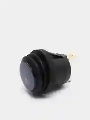 12 вольт Переключатель синий с подсветкой и фиксацией SB040-12V IP65