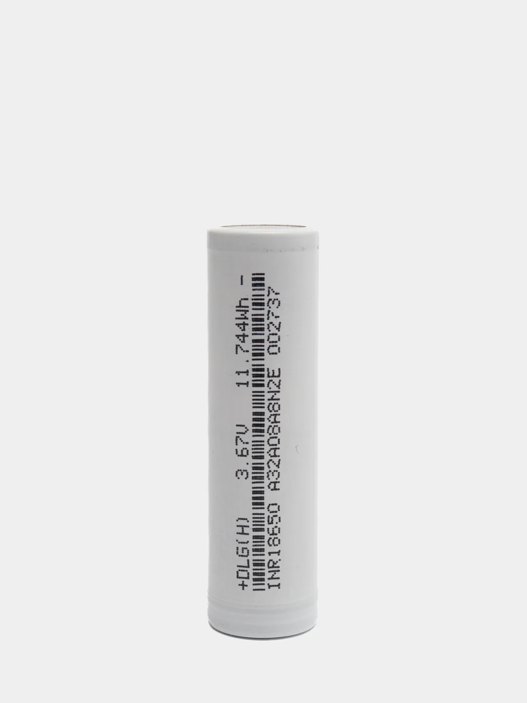 Аккумулятор литий-ионный 18650 3200mah 3С 10A DLG INR (факт. 3100-3150mah) плоский +