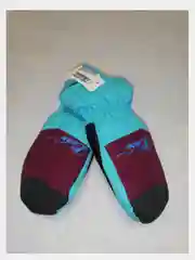 Бирюзовый варежки краги, детские