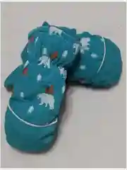 Зеленый варежки краги, детские