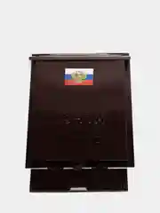 Почтовый ящик без замка, коричневый