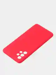 Красный чехол для Samsung A32 4G цветной матовый