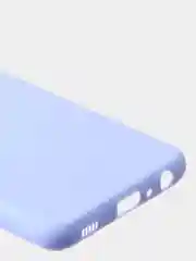 Светло-синий чехол для Samsung A32 4G цветной матовый