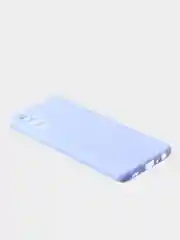Светло-синий чехол для Samsung A32 4G цветной матовый
