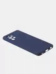 Темно-синий чехол для Samsung A32 4G цветной матовый