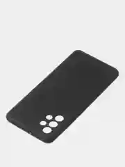 Черный чехол для Samsung A32 4G цветной матовый