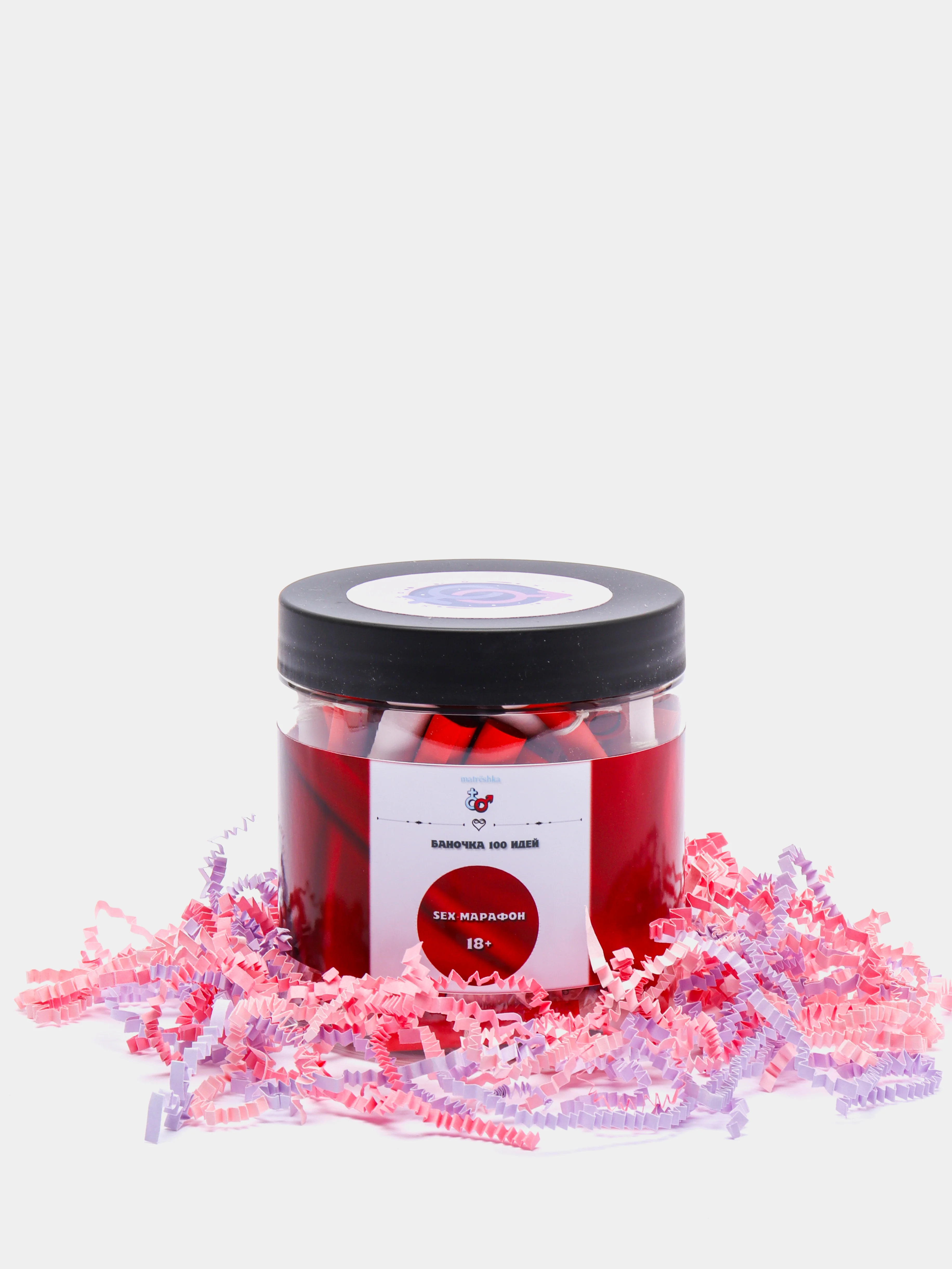 Баночка секс-игра, 100 заданий для пар, "sex-марафон" 18+