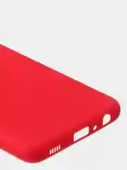 Красный чехол для Samsung A32 4G цветной матовый