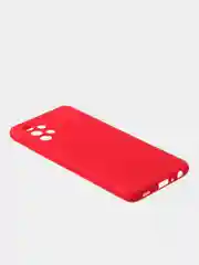 Красный чехол для Samsung A32 4G цветной матовый