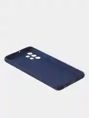 Темно-синий чехол для Samsung A32 4G цветной матовый