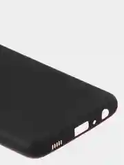 Черный чехол для Samsung A32 4G цветной матовый