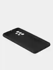 Черный чехол для Samsung A32 4G цветной матовый
