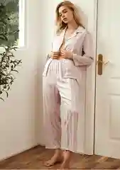 Розовый пижама женская