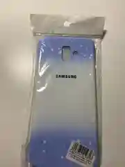 Светло-синий чехол SAMSUNG J6 PLUS