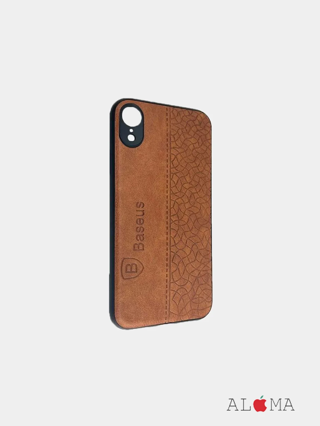 Чехол накладка для iPhone,6s/7/8Plus/X/XS/Xr/11/12/13 ProMax Baseus с прострочкой под кожу