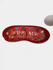 Подарочный набор на новый год: блокнот, маска для сна