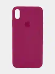 Фуксия чехол Silicone case для Apple iPhone XS Max