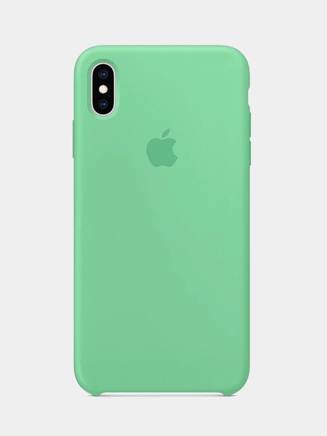 Мятный чехол Silicone case для Apple iPhone XS Max