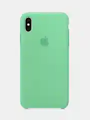 Мятный чехол Silicone case для Apple iPhone XS Max