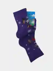 Индиго носки детские теплые махровые/ носки новогодние/носки зимние