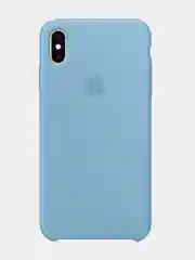 Голубой чехол Silicone case для Apple iPhone XS Max