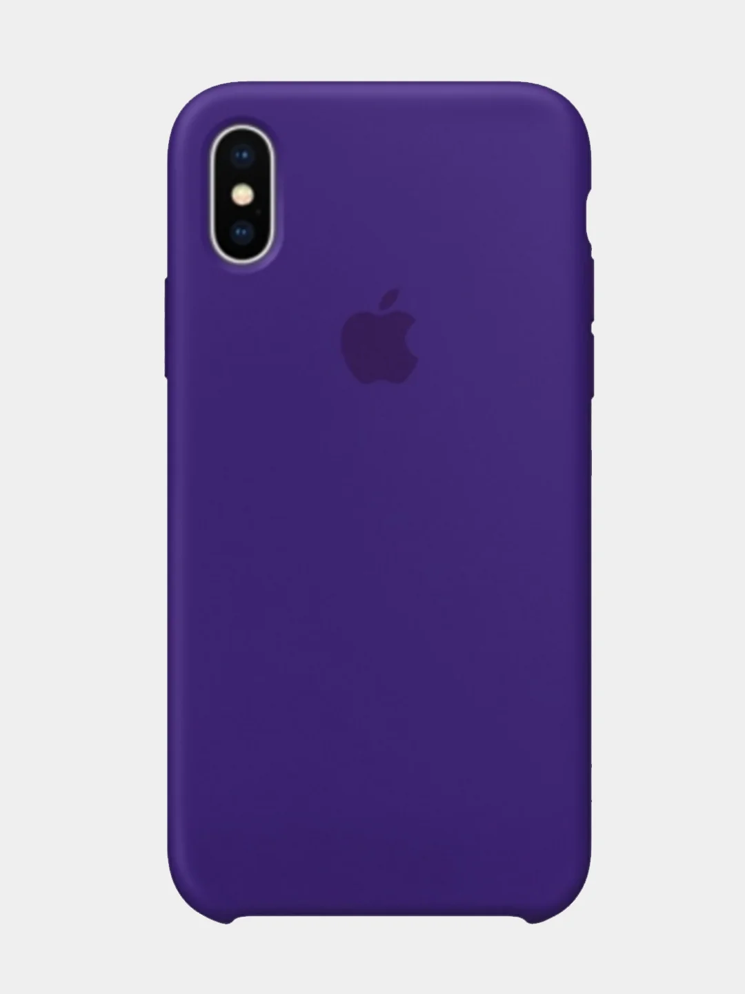 Фиолетовый чехол Silicone case для Apple iPhone XS Max