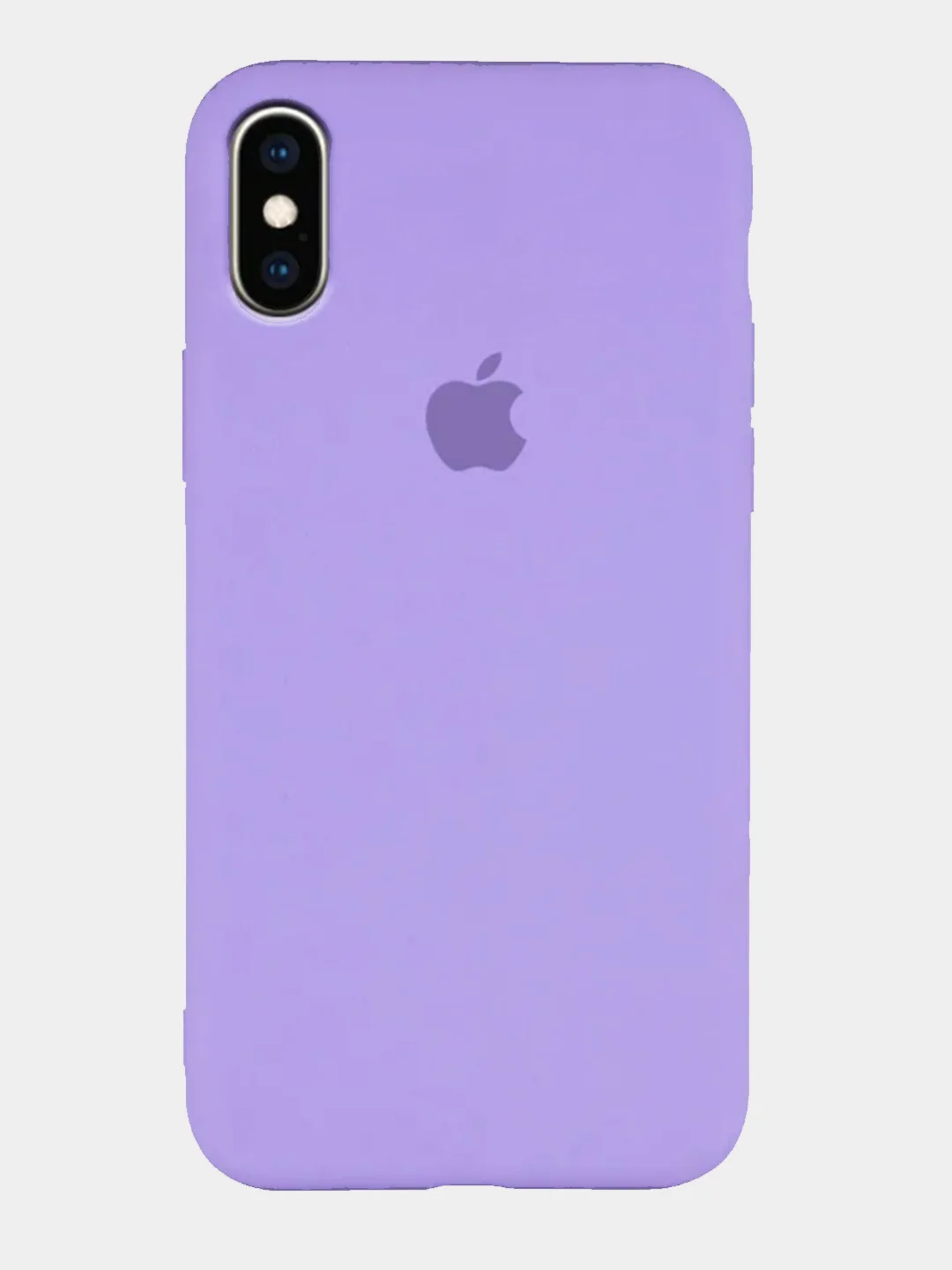 Лавандовый чехол Silicone case для Apple iPhone XS Max