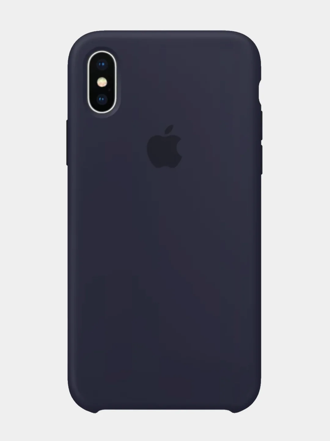 Темно-синий чехол Silicone case для Apple iPhone XS Max