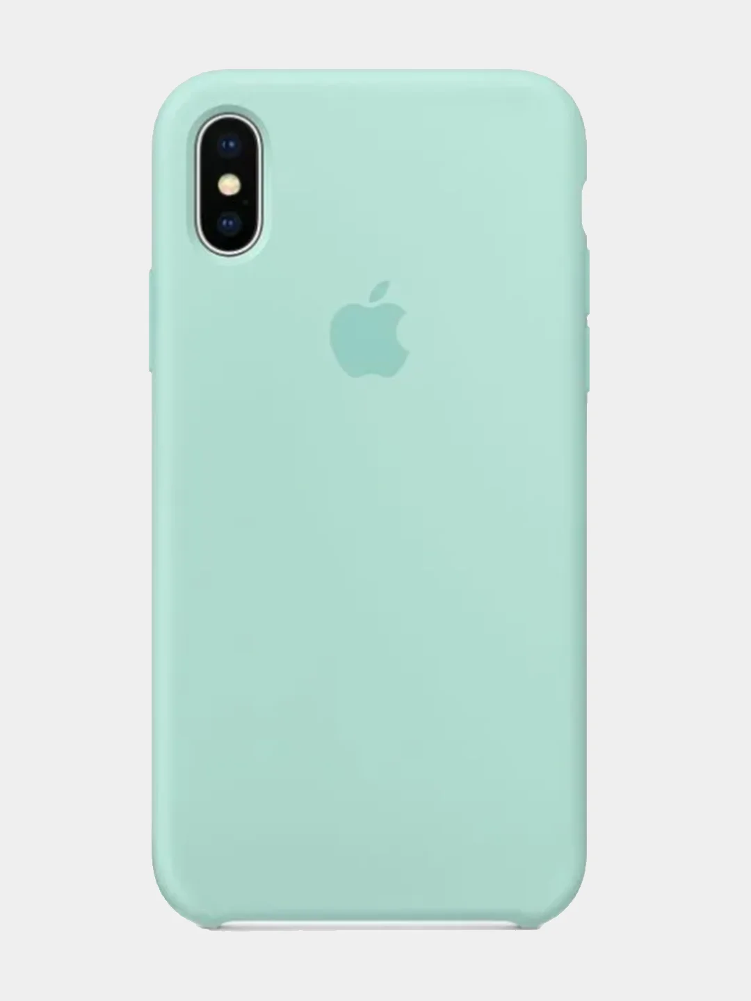 Бирюзовый чехол Silicone case для Apple iPhone XS Max