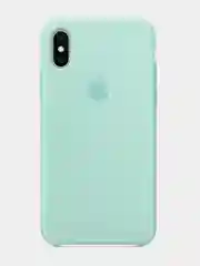 Бирюзовый чехол Silicone case для Apple iPhone XS Max