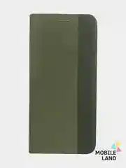 Зелёный хаки realme C21 / C21Y Чехол-книжка LUX