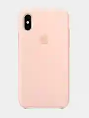 Пудровый чехол Silicone case для Apple iPhone XS Max