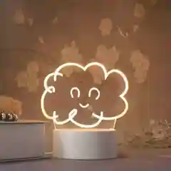 Белый светильник ночник светодиодный LED, питание от USB