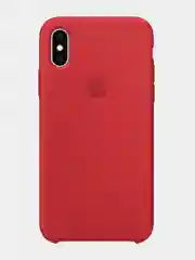 Красный чехол Silicone case для Apple iPhone XS Max