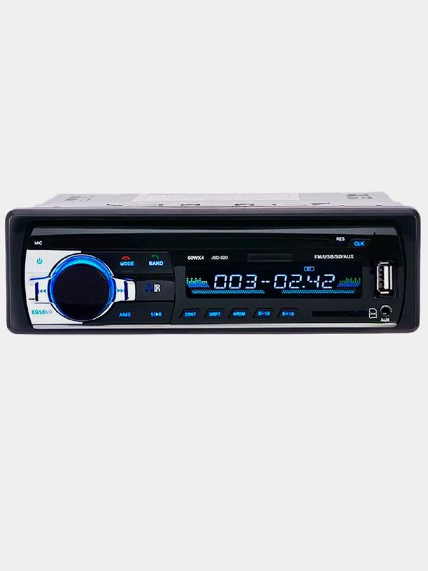 Магнитола 1DIN Bluetooth  Автомагнитола 1ДИН Блютуз Jsd-520 JSD 520
