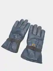 Синий перчатки зимние, унисекс, размер XL