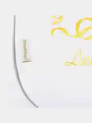 Нагрудник для кормления на непромокаемой основе на кнопках "Little lady"