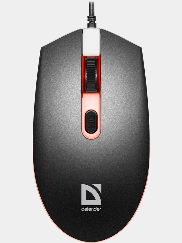 Мышь оптическая Defender Dot MB-986 7цветов,4D,1000/1600dpi