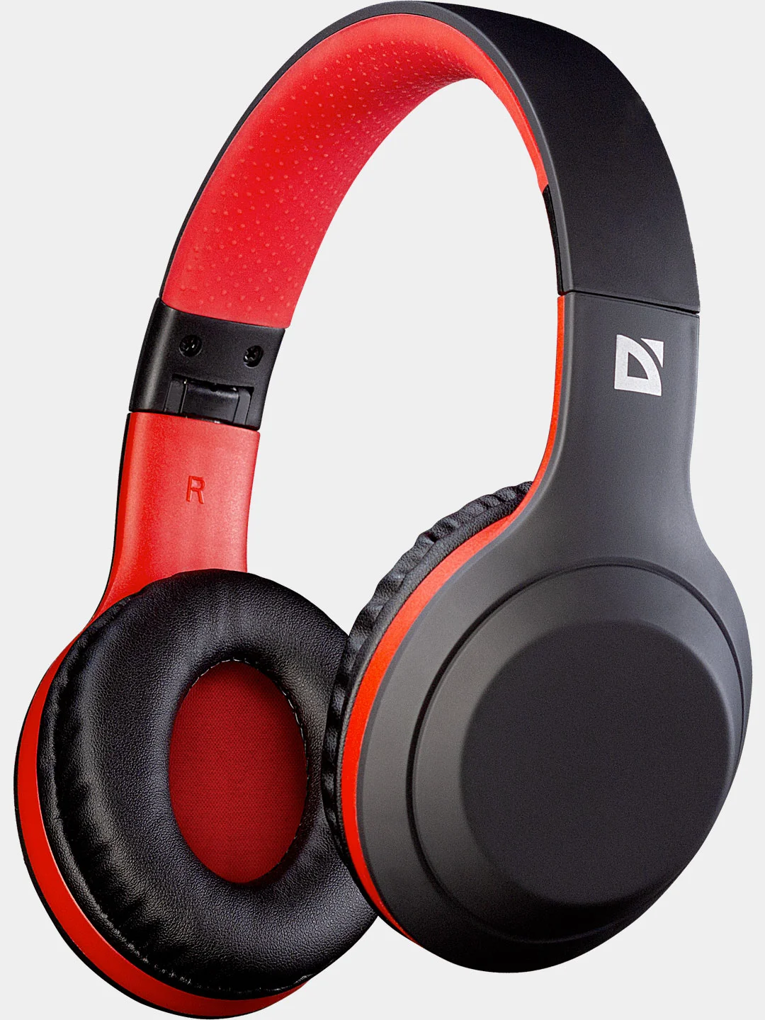 Беспроводные наушники Defender FreeMotion B560 черный+красный, Bluetooth