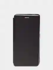Черный чехол книжка Xiaomi Redmi Note 8 Pro горизонтальная на магните