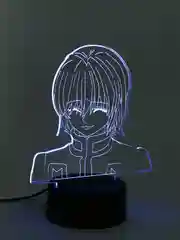 Синий светильник-ночник 3D по аниме "HunterxHunter", LED, светодиодный, настольный, USB
