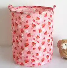 Желтый корзина для хранения игрушек, белья, одежды/Большая корзина с ручками