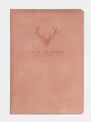 Коралловый меланж ежедневник недатированный, винтажный, А5