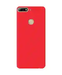 Алый защитный силиконовый чехол Silicone Cover HUAWEI Y6 2018