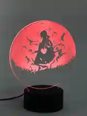 Красный ночник 3D светодиодный "Наруто", USB